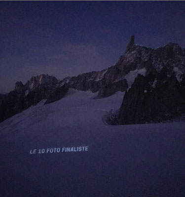 Projections on the Monte Bianco
