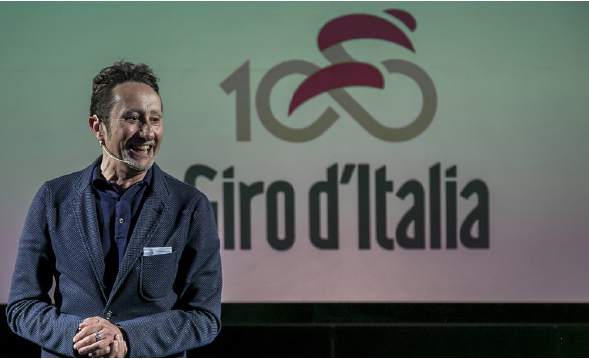 presentatore giro d’Italia