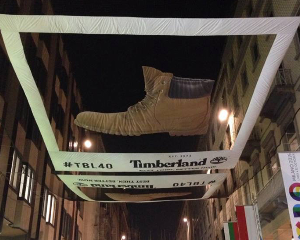 timberland pubblicità orizzontale